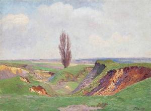 DEGLUME Henri 1865-1940,Landscape,1912,Bernaerts BE 2016-10-25