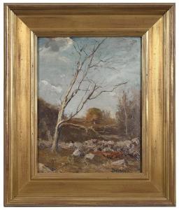 DEHAVEN FREDERICK 1885,Autumn Scene,Brunk Auctions US 2021-05-21