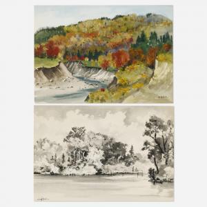 DEHN Adolf Arthur 1895-1968,Autumn; Landscape,Toomey & Co. Auctioneers US 2024-02-15