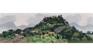 DEHN Adolf Arthur 1895-1968,Italian Panorama,1962,William Doyle US 2024-03-27