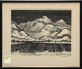 DEHN Adolf Arthur 1895-1968,Lake in the Mountains,Clars Auction Gallery US 2013-03-16