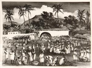 DEHN Adolf Arthur 1895-1968,Market in Haiti,1952,Bonhams GB 2014-04-27