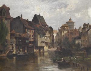 DEHN Georg 1843-1904,Nürnberger Stadtansicht,1883,Scheublein Art & Auktionen DE 2021-09-24