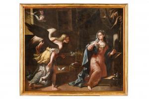 DEHO Alessandro Bernardino 1675-1729,Annunciazione,1704,Wannenes Art Auctions IT 2022-11-29
