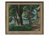 DEIERLING Heinrich Harry 1894-1989,Plessower Lake,1920,Auctionata DE 2015-11-30