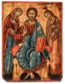 DEISIS,La Vierge et Saint jean Baptiste entourent le Christ,Millon & Associés FR 2020-01-22
