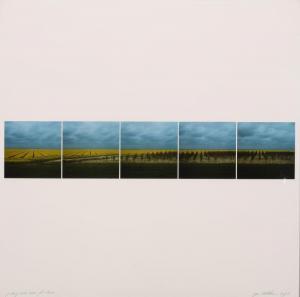 DEKKERS Ger 1929-2020,Field of cole seed, Flevoland,1976,AAG - Art & Antiques Group NL 2018-07-02