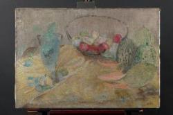 DEL BON Angelo 1898-1952,Natura morta con meloni e cesto,Finarte IT 2004-10-27