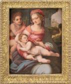 DEL BRINA Francesco 1540-1585,Madonna con Bambino e san Giovannino,Meeting Art IT 2021-05-19