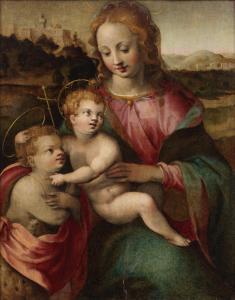 DEL BRINA Francesco 1540-1585,The Madonna and Child with the Infant Saint John t,Bonhams 2024-04-10