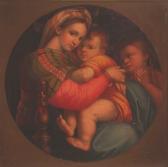 del BUONO Luigi 1800,After raphael, madonna della sedia,Bonhams GB 2003-04-08