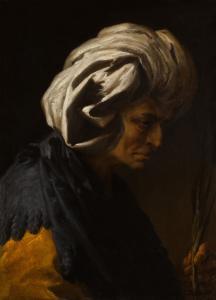 DEL CAIRO Francesco 1607-1665,An old woman in a white turban and feathered cape,Sotheby's 2022-12-08