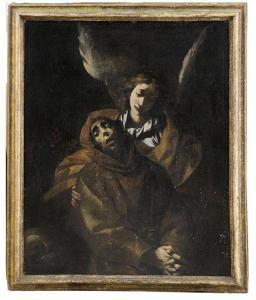 DEL CAIRO Francesco 1607-1665,San Francesco in estasi,Meeting Art IT 2017-11-01