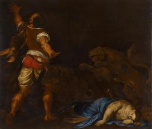 DEL CAIRO Francesco 1607-1665,The Martyrdom of Saint Euphemia,6028,Sotheby's GB 2023-07-07