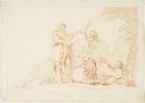 del CASTILLO José,Allegory of courage with lion, putti and victory f,Galerie Koller 2023-03-31