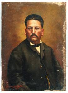del castillo sánches,Retrato de caballero,1919,Morton Subastas MX 2009-08-13