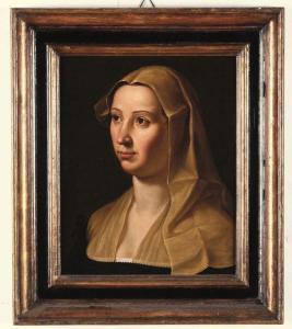 del CONTE Jacopino 1515-1598,Ritratto di gentildonna velata,Cambi IT 2022-06-15