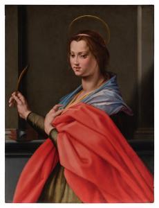 del CONTE Jacopino 1515-1598,Saint Catherine of Alexandria,Sotheby's GB 2024-01-31