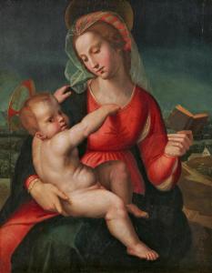 del Ghirlandaio Ridolfo 1483-1561,Madonna mit Kind,Van Ham DE 2021-06-02