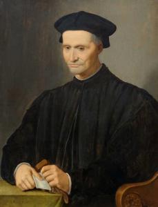 del Ghirlandaio Ridolfo 1483-1561,Portrait of Agostino Dini.,Galerie Koller CH 2019-03-29