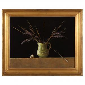 DEL GROSSO JAMES 1941-2013,Key West Beach Grass with Green Pitcher,1986,Leland Little US 2022-03-25