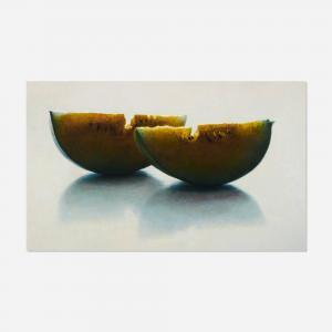 DEL GROSSO JAMES 1941-2013,Two Melon Slices,1989,Toomey & Co. Auctioneers US 2023-07-26