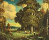 del Luzatto G 1800-1800,A wooded landscape with figures under a tree,Bonhams GB 2013-09-29
