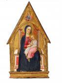 DEL MAZZA Tommaso 1375-1391,Madonna with Child and the Archangel Michael,Lempertz DE 2017-11-18