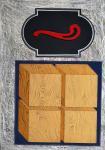 DEL PEZZO Lucio 1933-2020,Elementi in legno e segno rosso,1968,Vincent Casa d'Aste IT 2023-10-25