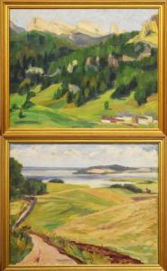 del PILAR VON BAYERN Maria 1891-1987,Zwei Landschaften,Scheublein Art & Auktionen DE 2022-05-13