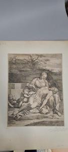 Del Po Pietro 1610-1692,La Vierge pleurant le corps mort du Christ,Rossini FR 2023-02-14