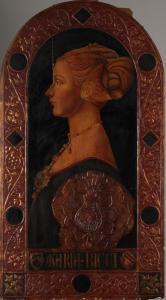 DEL POLLAIOLO ANTONIO 1431-1498,Portrait of Lady (Maria Ricci?),Tennant's GB 2019-04-27