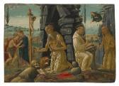 del SELLAIO Jacopo 1441-1493,St Jerome, Christ and John the Baptist,Christie's GB 2020-07-30