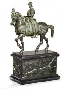 del Verrocchio Andrea 1435-1488,Equestrian statue of Bartolomeo Colleo,19th century,Bruun Rasmussen 2017-09-20