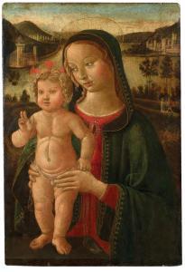 del Verrocchio Andrea 1435-1488,Madonna and Child,Palais Dorotheum AT 2022-11-10