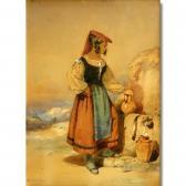 DELACROIX Auguste 1809-1868,Young Girl With Water Jugs,1841,Kodner Galleries US 2018-08-15