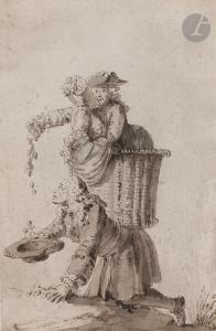 DELAFOSSE Jean Charles 1734-1791,L\’Épouse à la mode,Ader FR 2023-03-20