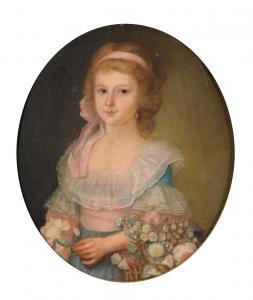 DELAHAYE B,Ritratto di bimba con cesto di fiori,1786,Antonina IT 2012-03-31
