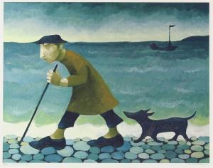 DELAHAYE Muriel 1931,Walking the dog,Ewbank Auctions GB 2024-01-25