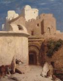 DELAMAIN Paul 1821-1882,Bedouins resting at the gates of a fort,Christie's GB 2008-07-10