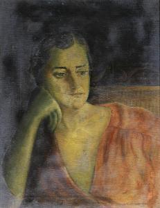 DELANEY Joseph 1904-1991,Portrait of Olivia Wyndham,1934,Bonhams GB 2014-11-19