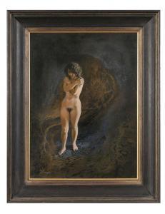 DELANEY Liam 1900-1900,Nude in a Fantasy Landscape,1997,Adams IE 2017-06-18