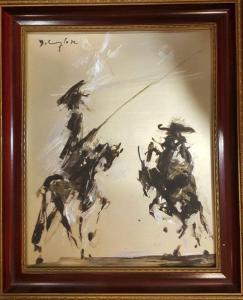 DELANGLADE Frédéric Marcou 1907-1970,Don Quichotte,Rossini FR 2018-11-14