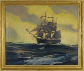 DELANO BRIGGS RICHARD 1914-1979,Portrait of a whaler,Eldred's US 2011-07-21