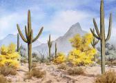 DELANO Gerard Curtis 1890-1972,Desert Landscape,Jackson Hole US 2020-09-19