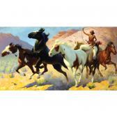 DELANO Gerard Curtis 1890-1972,the wild horse catcher,Sotheby's GB 2002-05-22