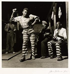 DELANO Jack 1914-1997,In the Convict Camp in Greene County, Georgia,1941,Swann Galleries 2024-01-25