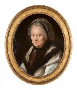 DELAPIERRE Nicolas Benjamin 1739-1800,Portrait de dame,1779,Horta BE 2021-09-06