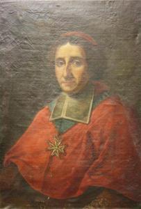 DELAPIERRE Nicolas Benjamin 1739-1800,portrait de Monsieur Le Cardinal,Conan-Auclair FR 2020-05-02