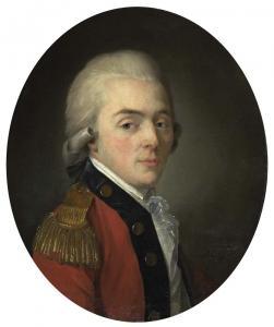 DELAPIERRE Nicolas Benjamin 1739-1800,Russian officer. 1781.,1781,Galerie Koller CH 2007-09-17